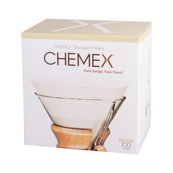 Chemex papierové filtre na kávovar Chemex 1-6 šálok